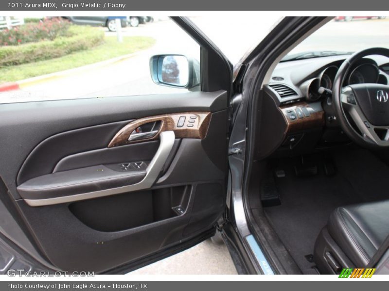 Grigio Metallic / Ebony 2011 Acura MDX