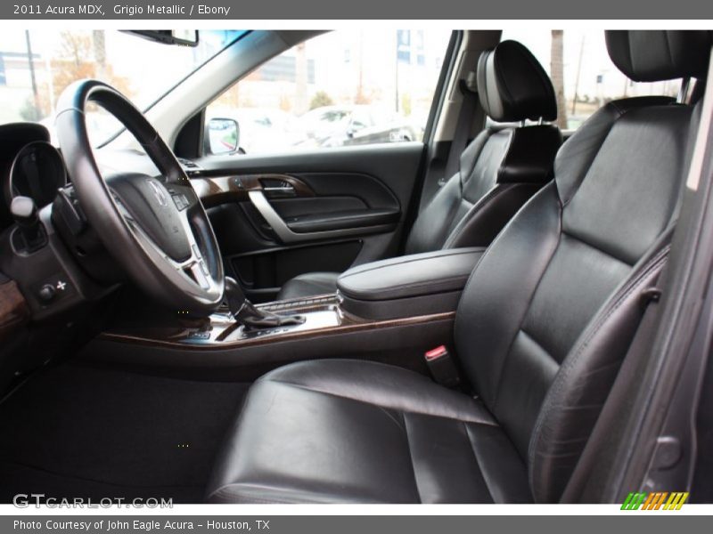 Grigio Metallic / Ebony 2011 Acura MDX