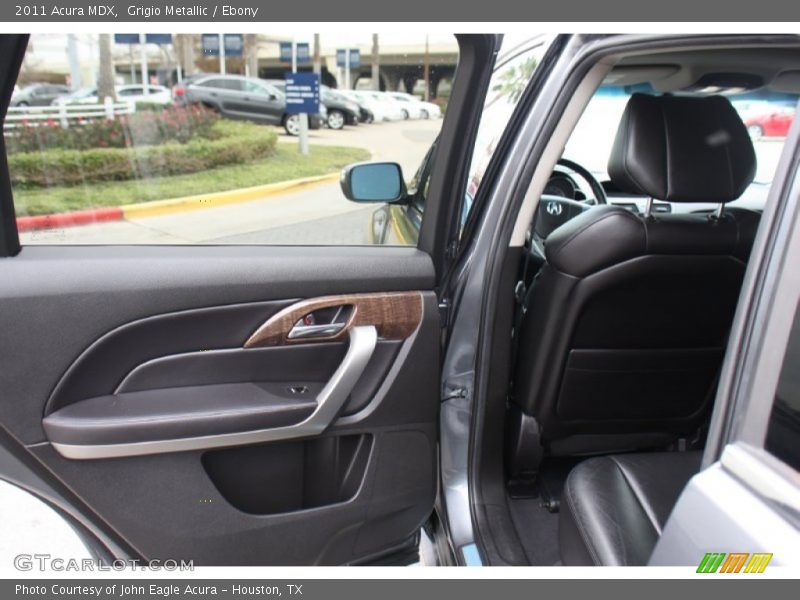 Grigio Metallic / Ebony 2011 Acura MDX