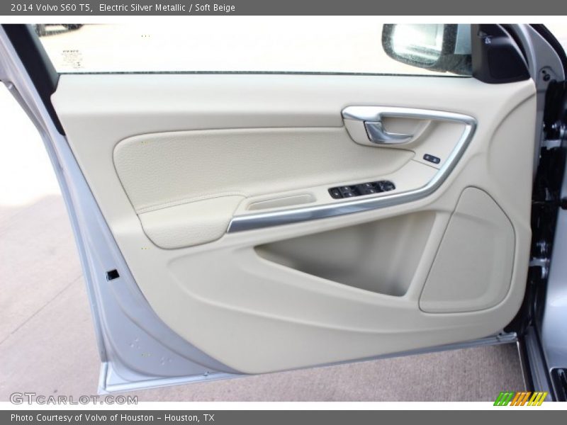 Electric Silver Metallic / Soft Beige 2014 Volvo S60 T5