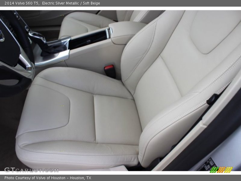 Electric Silver Metallic / Soft Beige 2014 Volvo S60 T5