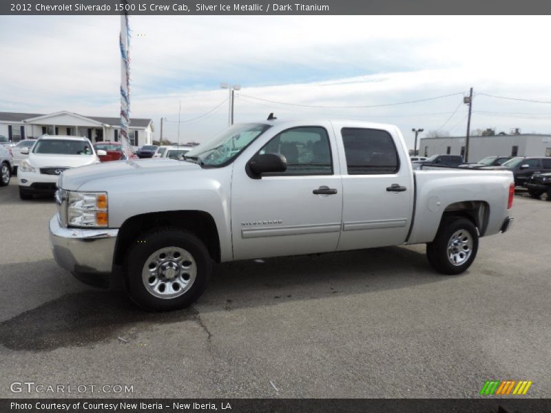  2012 Silverado 1500 LS Crew Cab Silver Ice Metallic