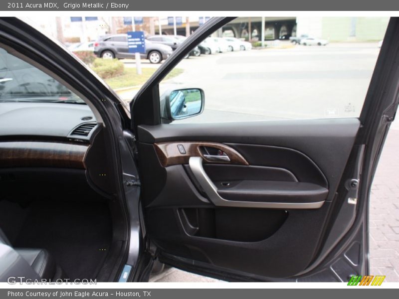 Grigio Metallic / Ebony 2011 Acura MDX