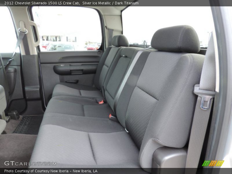 Silver Ice Metallic / Dark Titanium 2012 Chevrolet Silverado 1500 LS Crew Cab