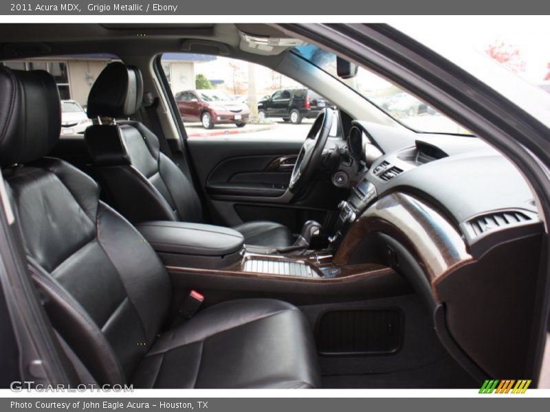 Grigio Metallic / Ebony 2011 Acura MDX