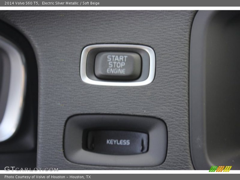 Electric Silver Metallic / Soft Beige 2014 Volvo S60 T5