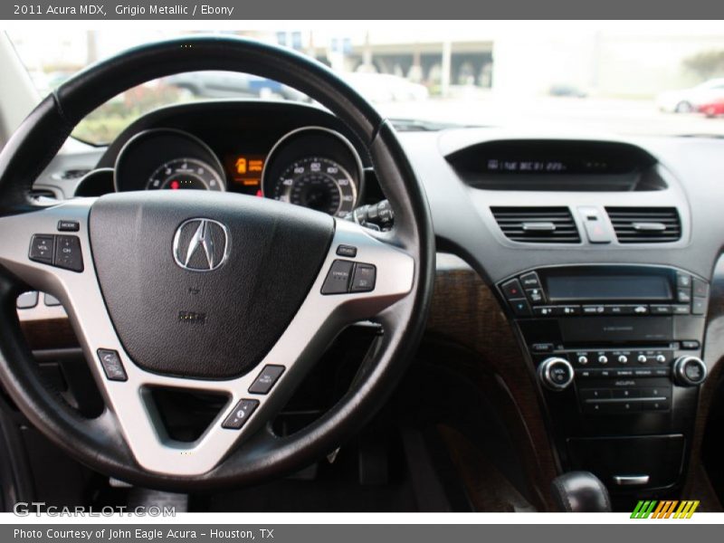 Grigio Metallic / Ebony 2011 Acura MDX