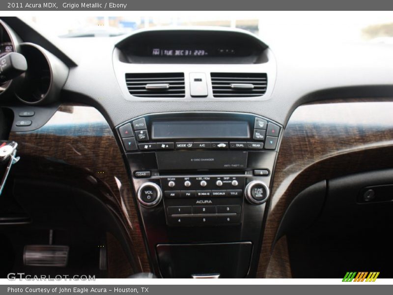 Grigio Metallic / Ebony 2011 Acura MDX