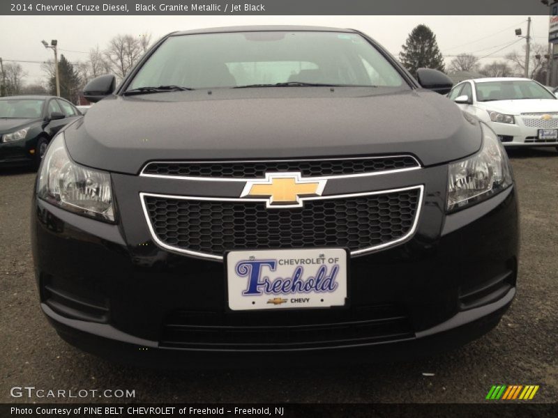 Black Granite Metallic / Jet Black 2014 Chevrolet Cruze Diesel