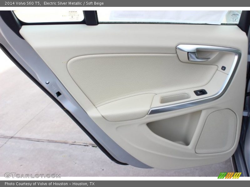 Electric Silver Metallic / Soft Beige 2014 Volvo S60 T5