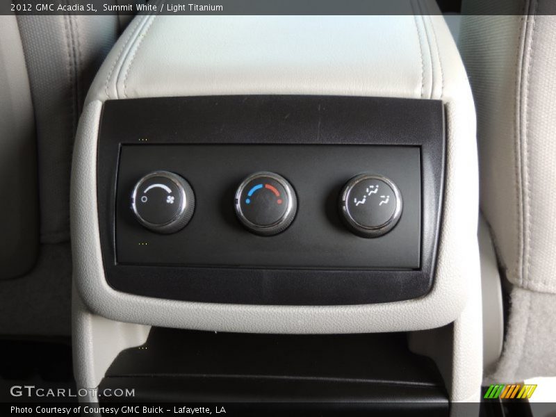 Summit White / Light Titanium 2012 GMC Acadia SL