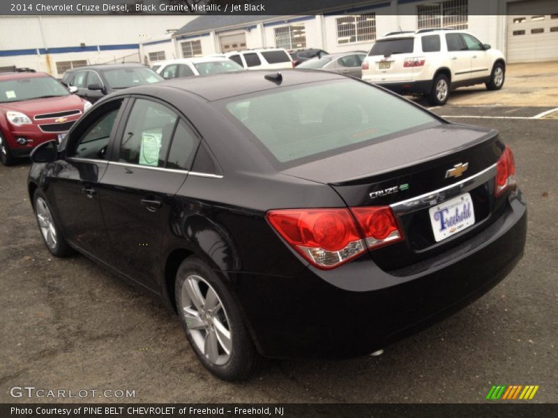 Black Granite Metallic / Jet Black 2014 Chevrolet Cruze Diesel