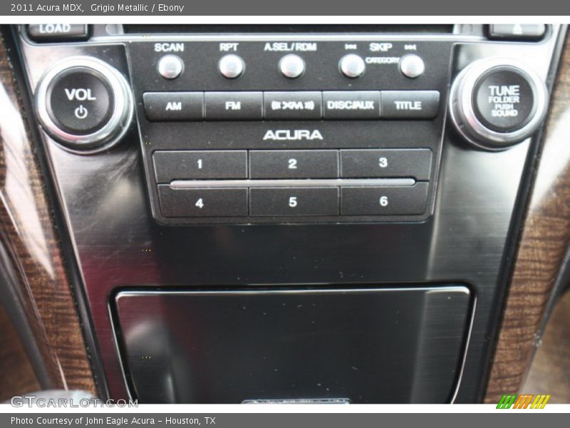 Grigio Metallic / Ebony 2011 Acura MDX