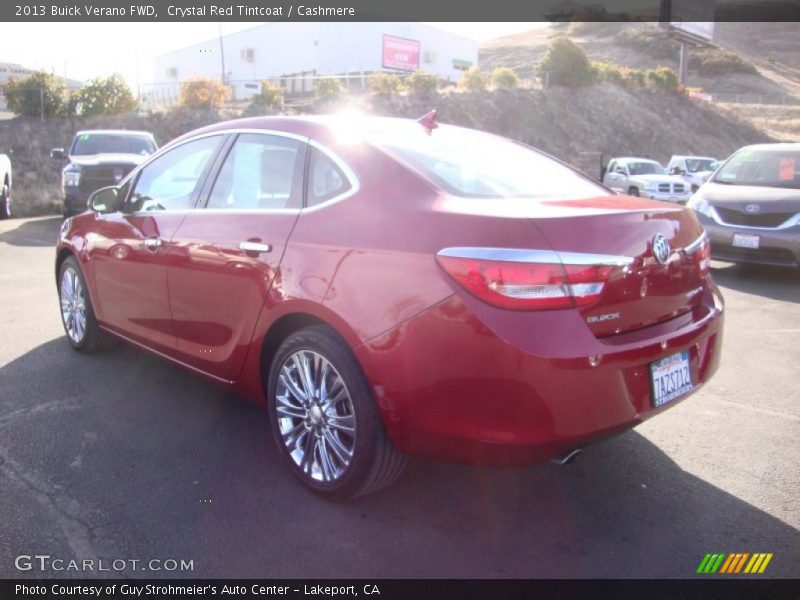 Crystal Red Tintcoat / Cashmere 2013 Buick Verano FWD
