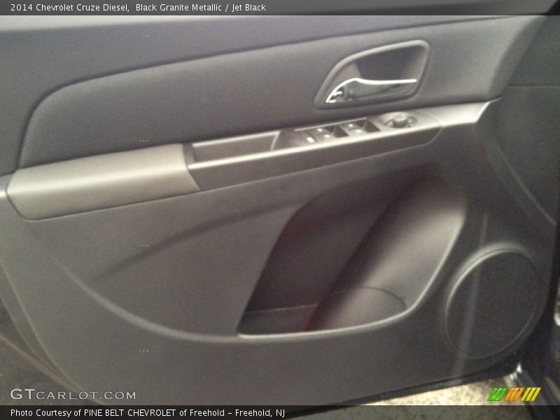 Black Granite Metallic / Jet Black 2014 Chevrolet Cruze Diesel