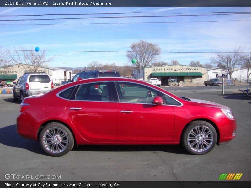 Crystal Red Tintcoat / Cashmere 2013 Buick Verano FWD