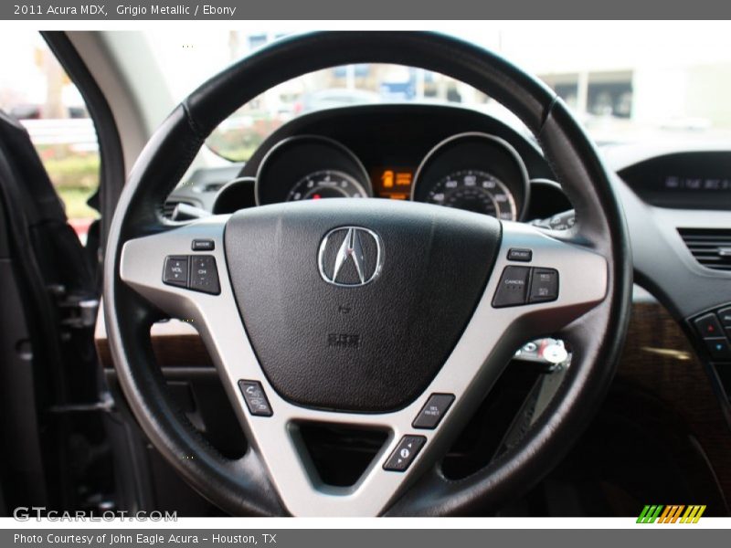 Grigio Metallic / Ebony 2011 Acura MDX