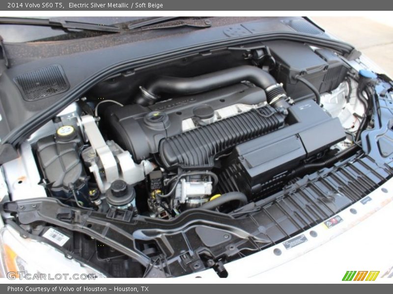 Electric Silver Metallic / Soft Beige 2014 Volvo S60 T5