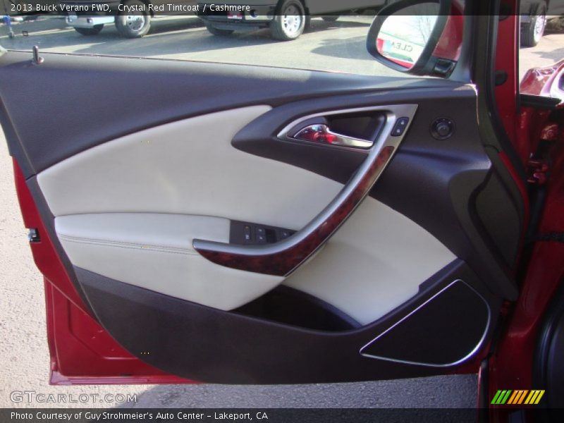 Crystal Red Tintcoat / Cashmere 2013 Buick Verano FWD
