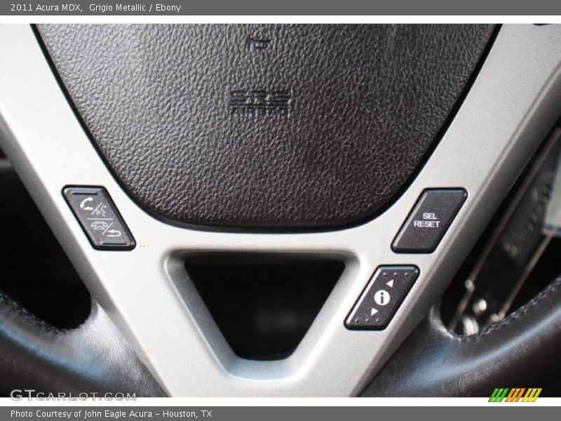 Grigio Metallic / Ebony 2011 Acura MDX