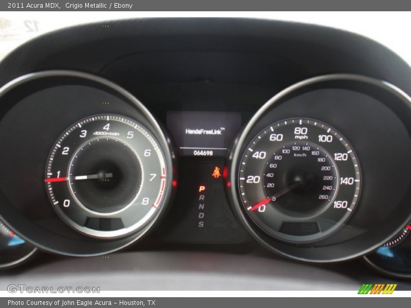Grigio Metallic / Ebony 2011 Acura MDX