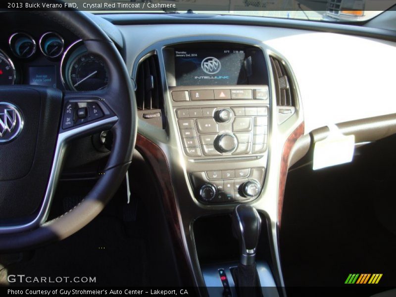 Crystal Red Tintcoat / Cashmere 2013 Buick Verano FWD