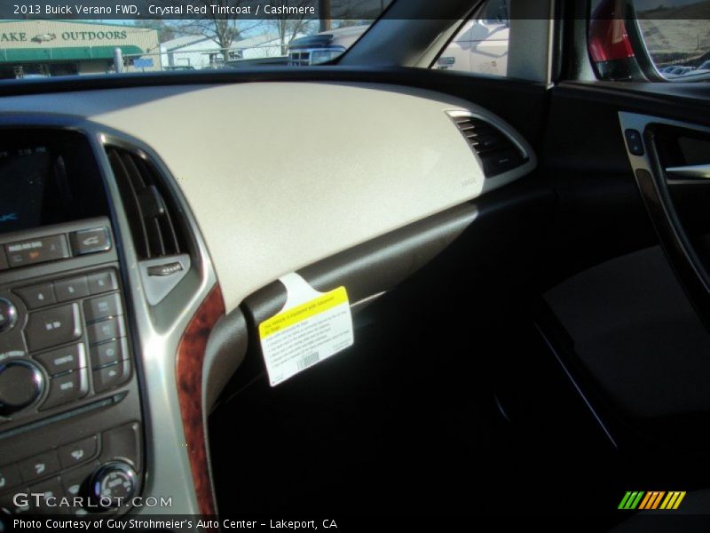 Crystal Red Tintcoat / Cashmere 2013 Buick Verano FWD