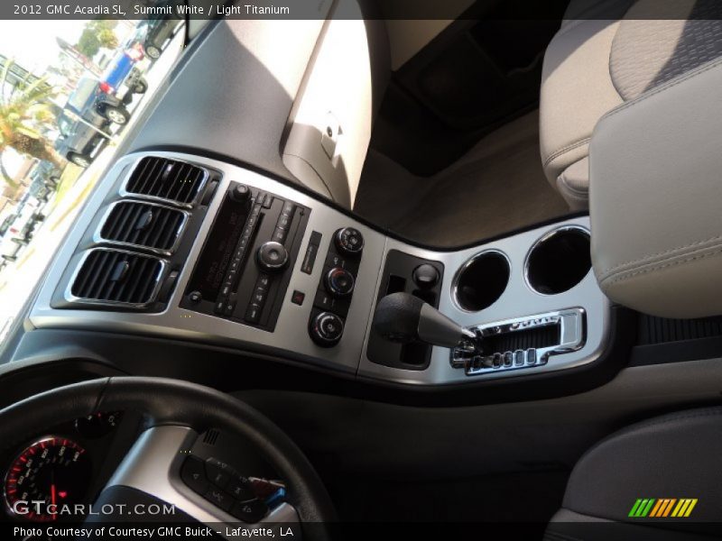Summit White / Light Titanium 2012 GMC Acadia SL
