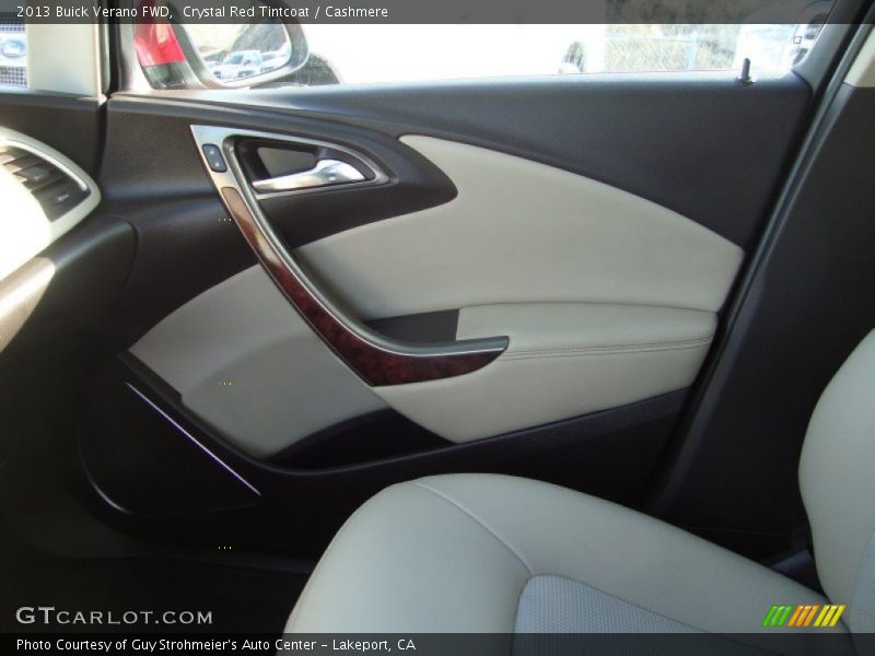 Crystal Red Tintcoat / Cashmere 2013 Buick Verano FWD