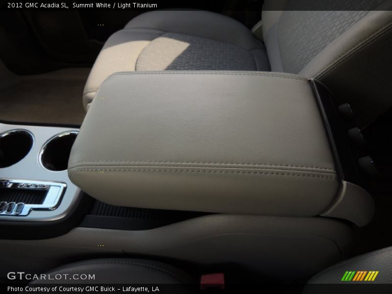 Summit White / Light Titanium 2012 GMC Acadia SL
