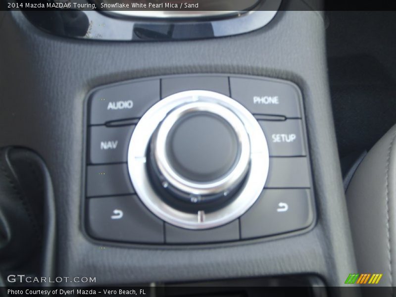 Snowflake White Pearl Mica / Sand 2014 Mazda MAZDA6 Touring