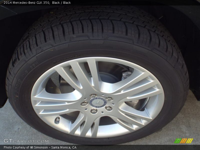 Black / Black 2014 Mercedes-Benz GLK 350