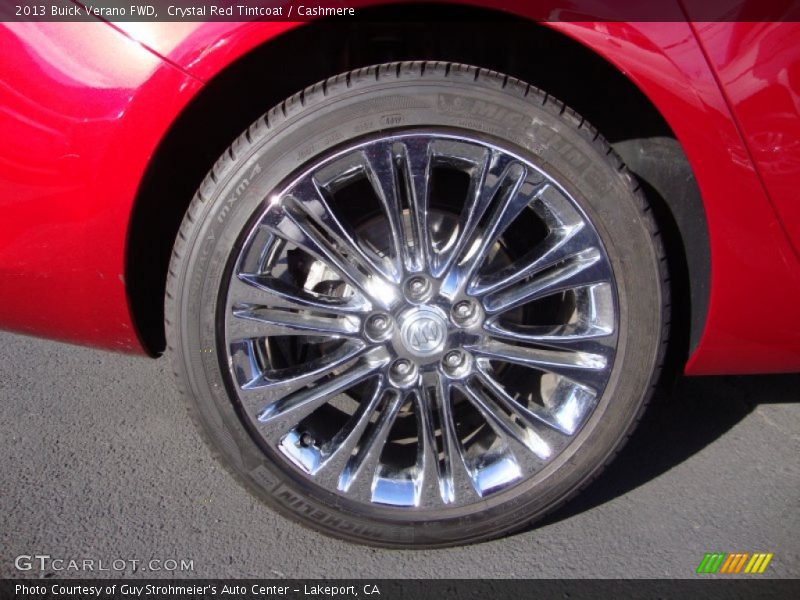 Crystal Red Tintcoat / Cashmere 2013 Buick Verano FWD