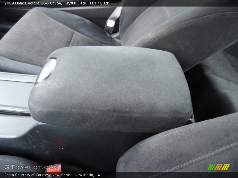 Crystal Black Pearl / Black 2009 Honda Accord LX-S Coupe