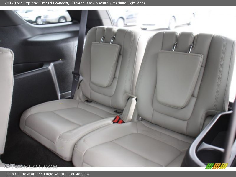 Tuxedo Black Metallic / Medium Light Stone 2012 Ford Explorer Limited EcoBoost