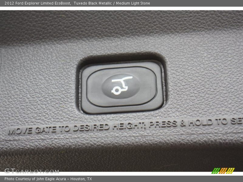 Tuxedo Black Metallic / Medium Light Stone 2012 Ford Explorer Limited EcoBoost