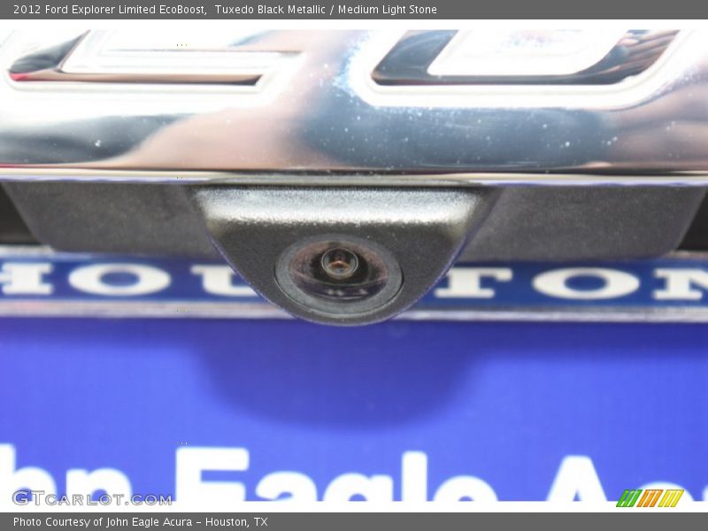 Tuxedo Black Metallic / Medium Light Stone 2012 Ford Explorer Limited EcoBoost
