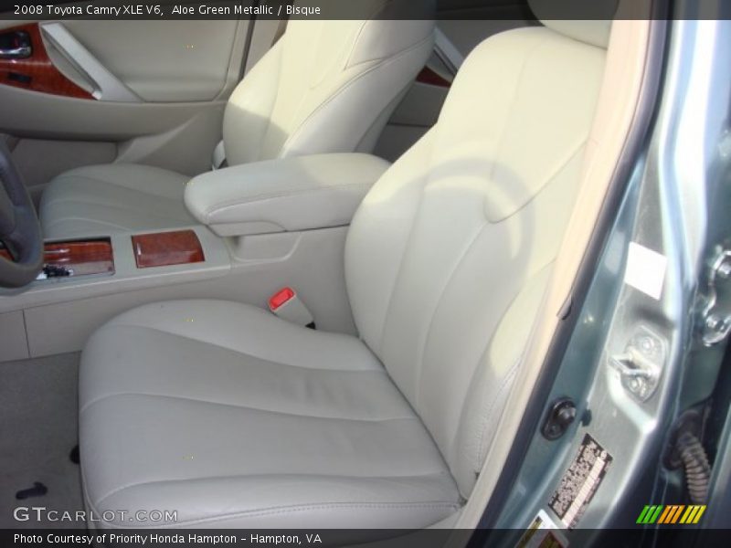 Front Seat of 2008 Camry XLE V6