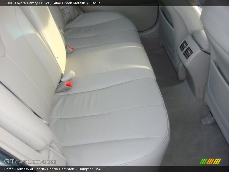 Aloe Green Metallic / Bisque 2008 Toyota Camry XLE V6