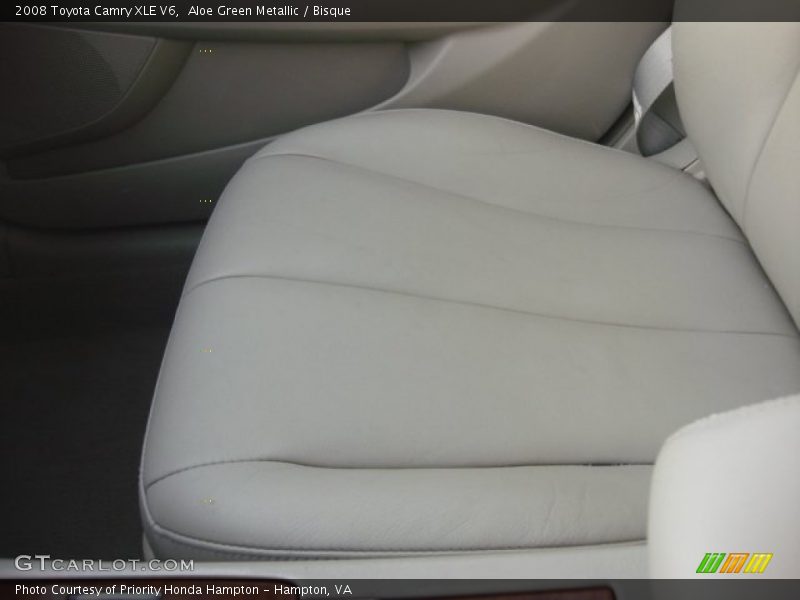 Aloe Green Metallic / Bisque 2008 Toyota Camry XLE V6