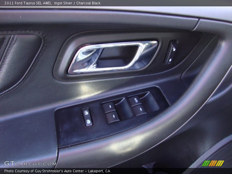 Ingot Silver / Charcoal Black 2011 Ford Taurus SEL AWD