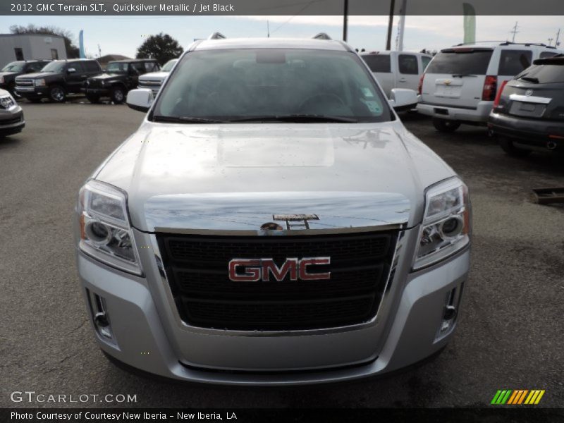 Quicksilver Metallic / Jet Black 2012 GMC Terrain SLT