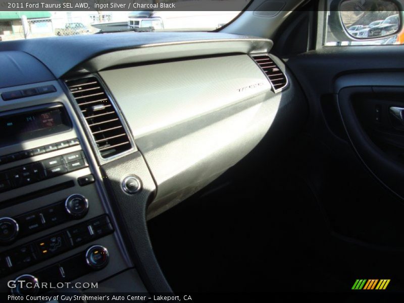 Ingot Silver / Charcoal Black 2011 Ford Taurus SEL AWD