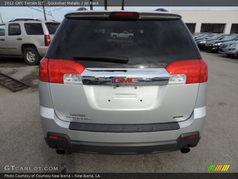 Quicksilver Metallic / Jet Black 2012 GMC Terrain SLT