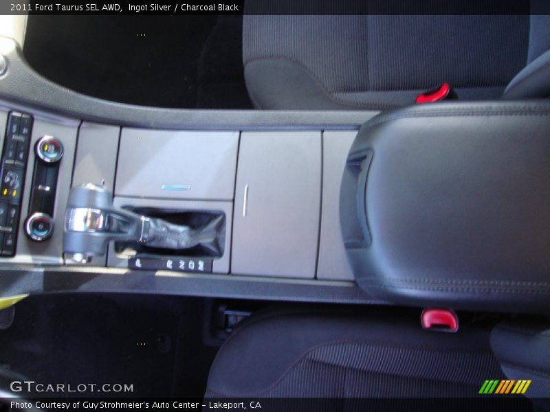 Ingot Silver / Charcoal Black 2011 Ford Taurus SEL AWD