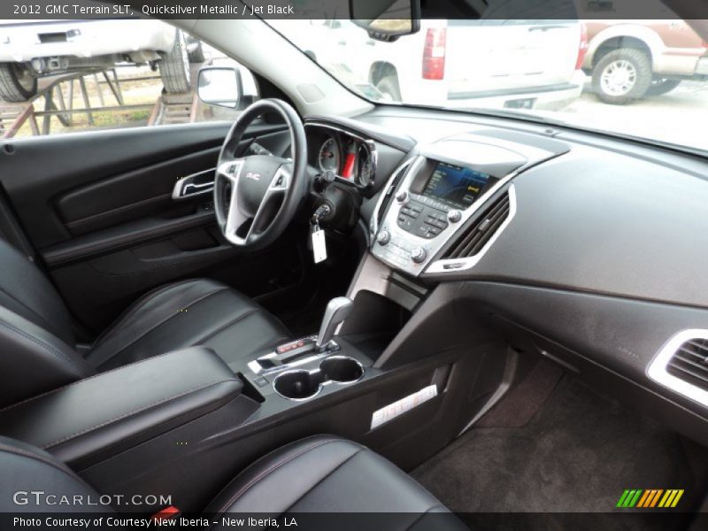 Quicksilver Metallic / Jet Black 2012 GMC Terrain SLT