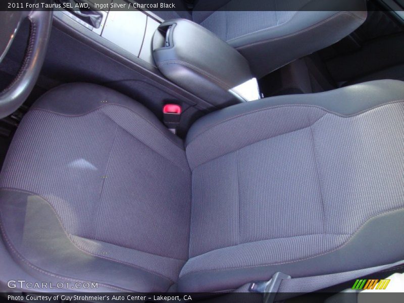 Ingot Silver / Charcoal Black 2011 Ford Taurus SEL AWD
