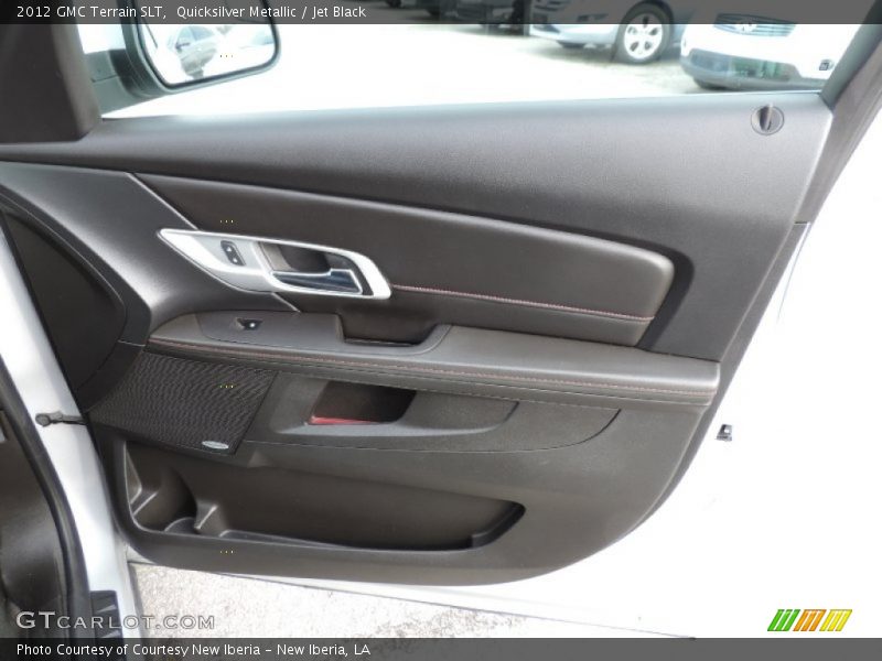 Quicksilver Metallic / Jet Black 2012 GMC Terrain SLT
