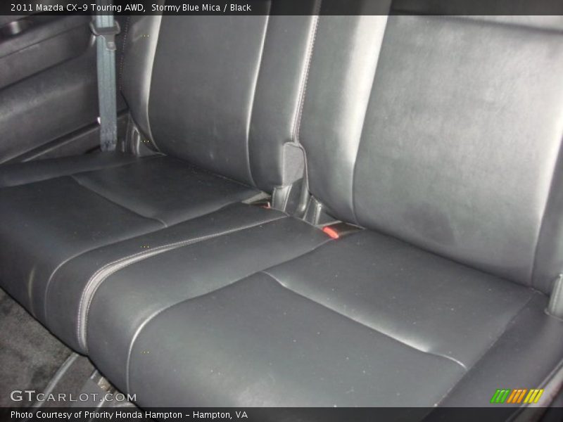 Stormy Blue Mica / Black 2011 Mazda CX-9 Touring AWD