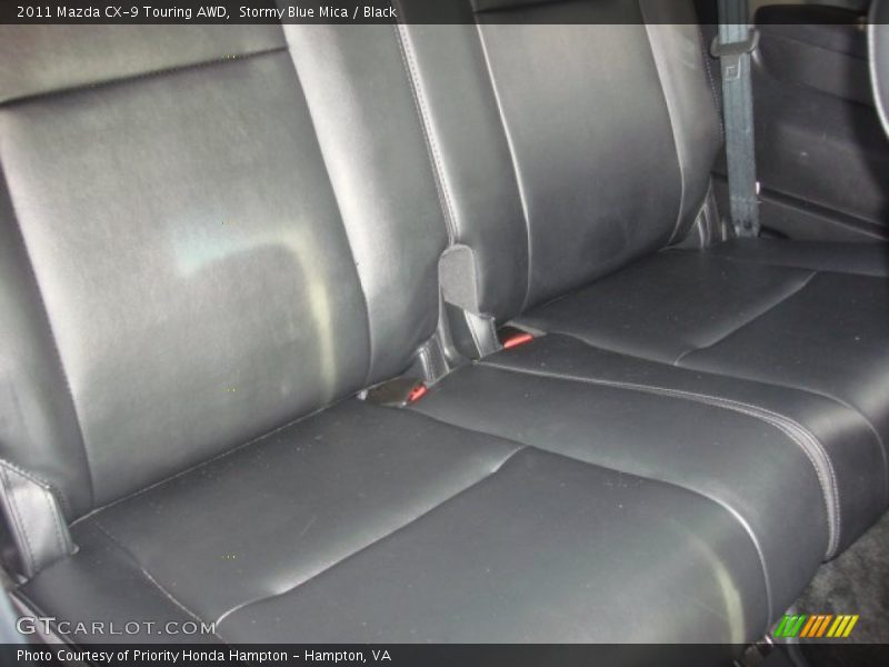 Stormy Blue Mica / Black 2011 Mazda CX-9 Touring AWD